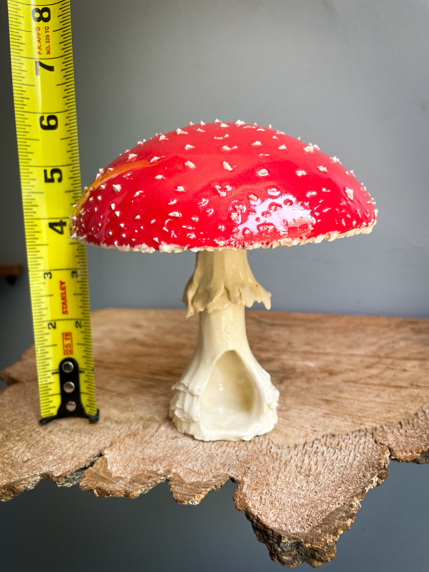 #1 Large amanita muscaria mushroom Spore Dispersal Incense Burner
