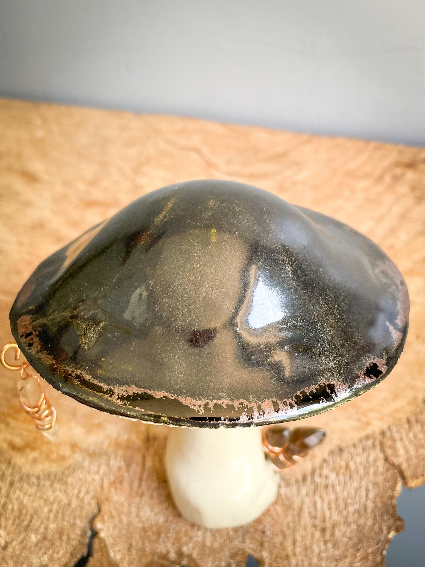 Grounding mushroom incense burner #3