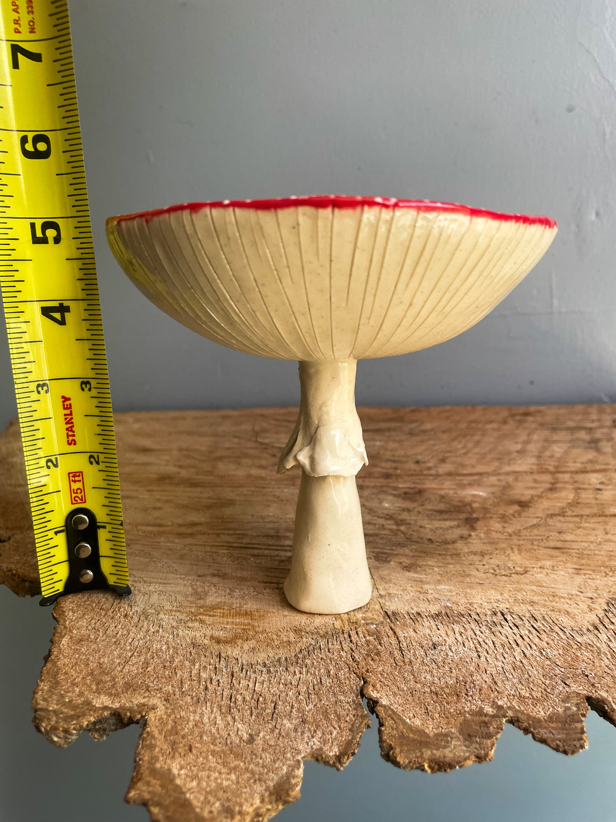 ✨ Second choice ✨Red Amanita trinket dish/goblet MEDIUM#9